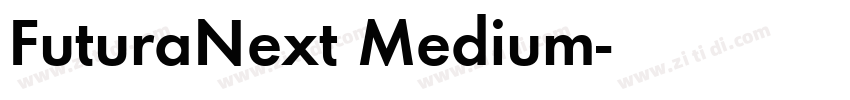 FuturaNext Medium字体转换